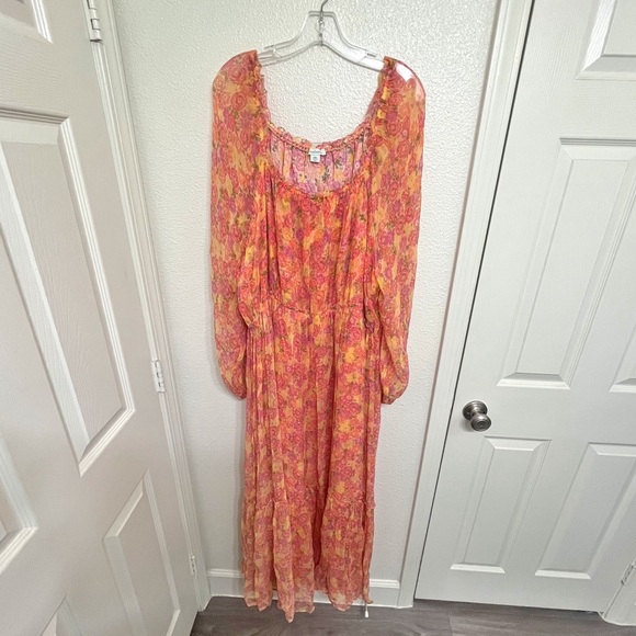 Sundance Sunburst Floral Print Maxi Dress XXL - Picture 2 of 9